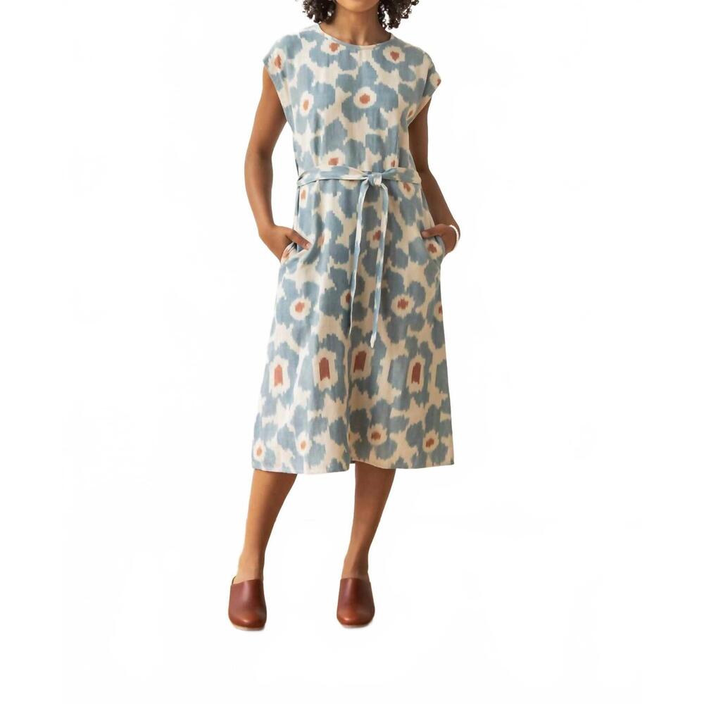 NEW BRIDGE & BURN eloise dress in polar blossom